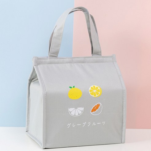 알로데 쿠다모노 삼각 아이스박스 23 x 25 x 18 cm, NO 03 과일 그레이, 11L