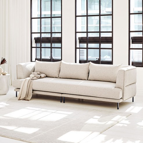 봄소와 곰비임비 테베레 패브릭 소파: 당신의 공간에 스미는 섬세한 아름다움 봄소와소파