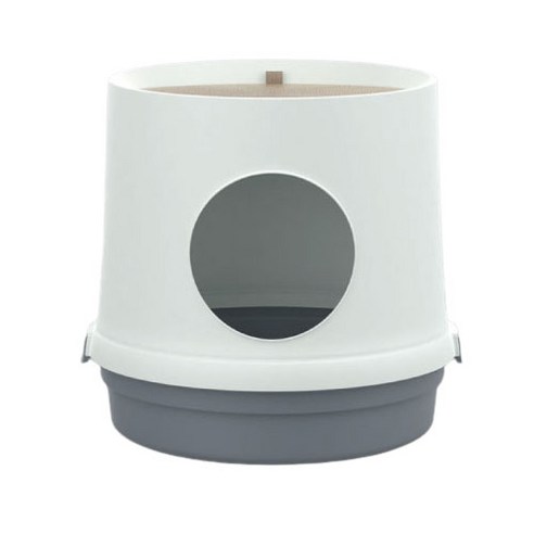 펫트롱 고양이 원형 화장실, 다크그레이