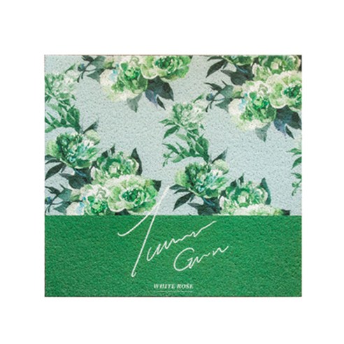 JCP 홈데코 트로피컬 도어 매트, 그린