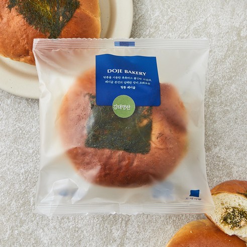도제식빵 탕종 감태명란 베이글, 95g, 1개입, 1개