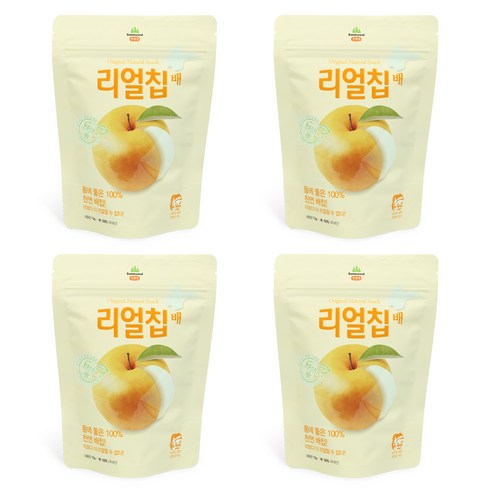 산마을 리얼칩 배, 15g, 4개