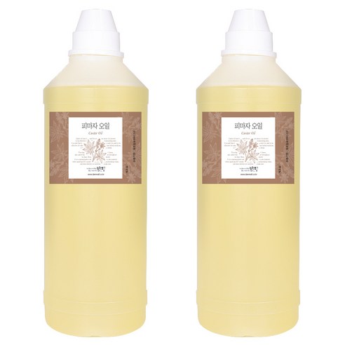 피마자 바디오일, 1L, 2개