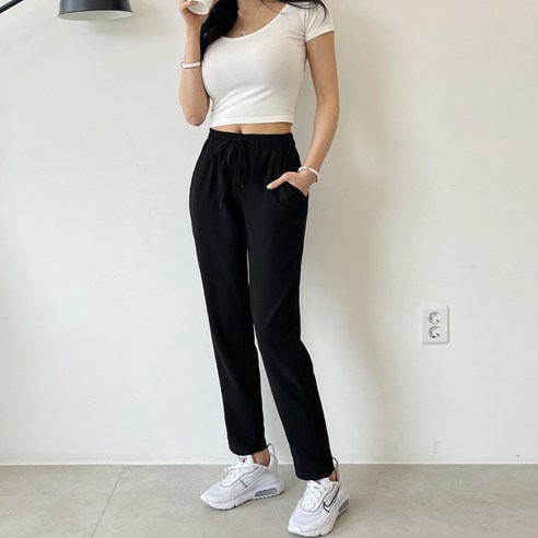 가비진 여성용 만능 스판 밴딩 팬츠