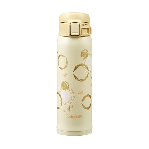 조지루시 초경량 원터치 보온보냉 텀블러, 옐로우, 480ml