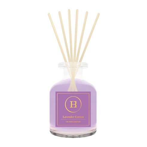 더허브컴퍼니 내추럴 홈 디퓨져 150ml, 라벤더코튼