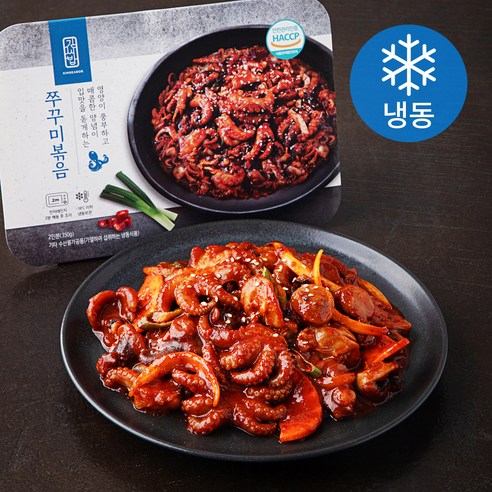 김씨밥 쭈꾸미 볶음 (냉동), 350g, 1개