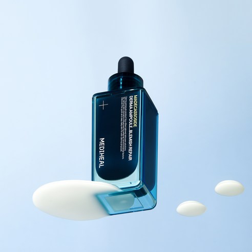 섬세한 피부 진정, 메디힐 마데카소사이드 더마 앰플로 건강한 피부를 되찾으세요.