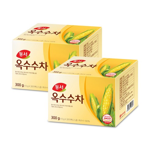 동서 옥수수차, 10g, 60개