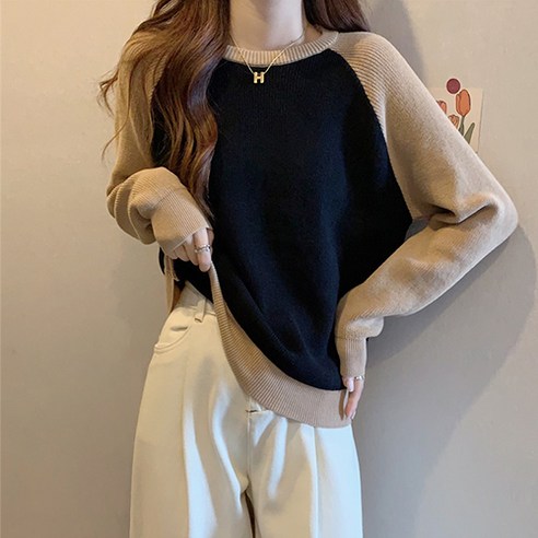 女性 時尚 服裝 頂部 圓領 針織 毛衣 成年女性 成年女性 婦女