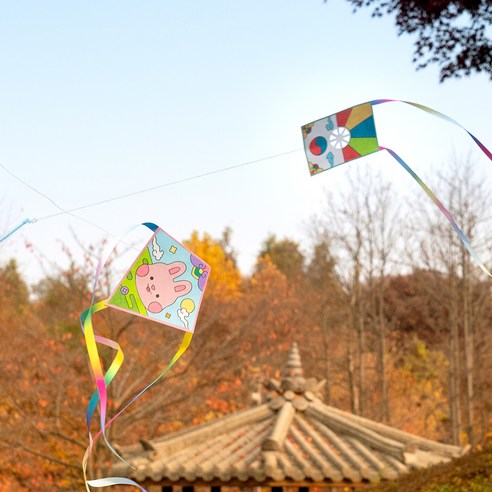 전통적인 미니 막대기 방패연 만들기의 매력