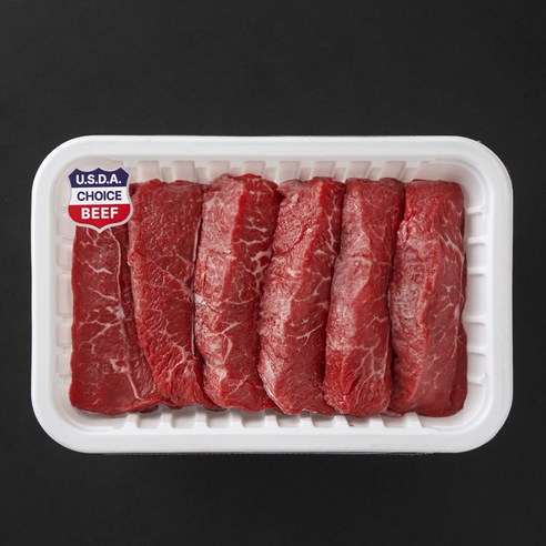 메가 미국산 부채살 스테이크용 1kg, 1개