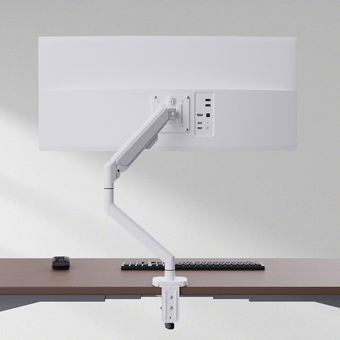 작업 공간에 자유와 효율을 더하는 펠로우즈 플래티넘 라이트 싱글 모니터암