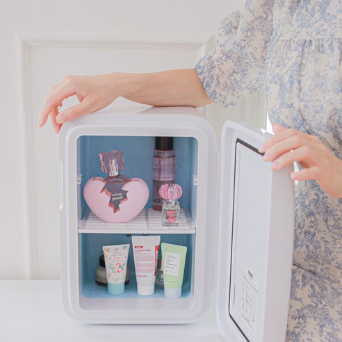 화장품, 음식, 약물 보관을 위한 소형 콤팩트 냉장고