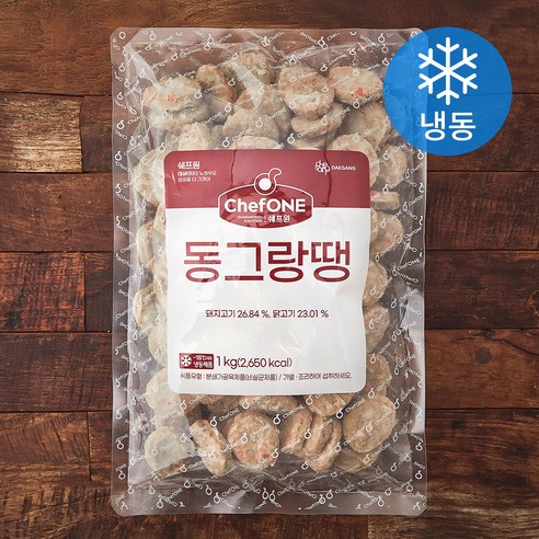 쉐프원 동그랑땡 (냉동), 1kg, 1개
