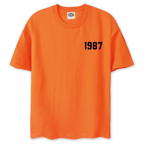 벤힛키즈 아동용 1987 라운드 반팔 티셔츠