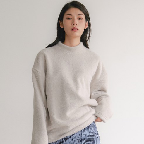 리올그 여성용 FLU WOOLLY KNIT
