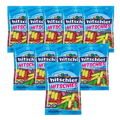 히츨러 히치스 수수깡젤리, 40g, 10개