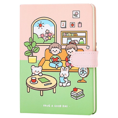 OON 팝업 슬림 캐릭터 다이어리, B타입