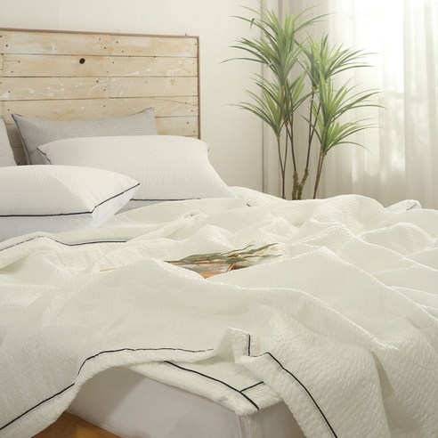 시어서커 접촉냉감 냉장고 라인 여름이불세트