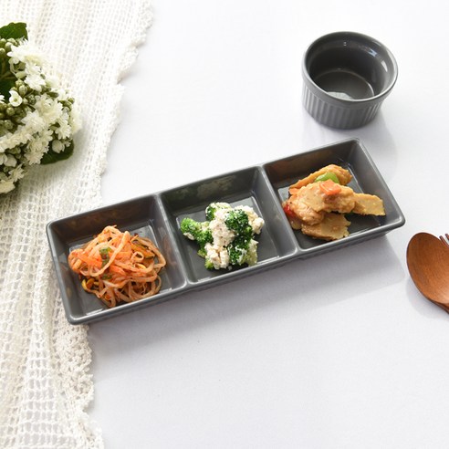 크리미 세칸 나눔찬기, 차콜, 1개
