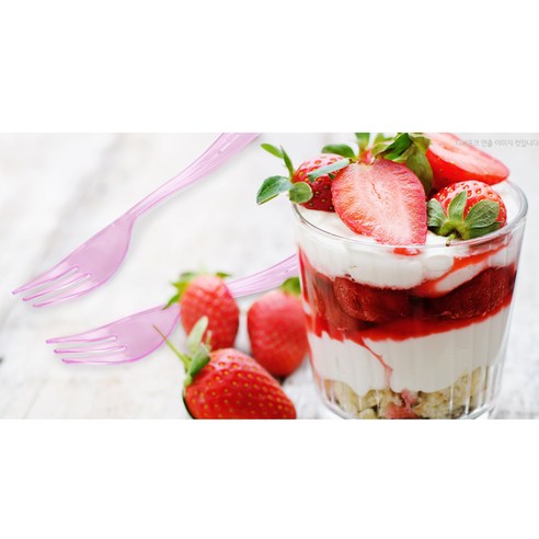 섬세한 디저트 경험을 위한 완벽한 선택, 쿡앤락 일회용 디저트 포크