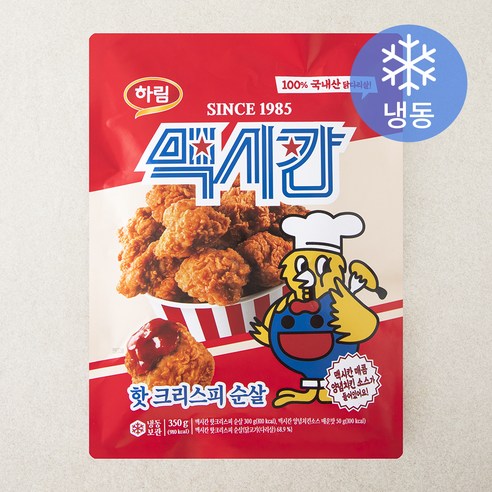 맥시칸 핫크리스피 순살 (냉동), 350g, 1개