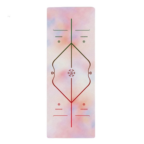 쿼르디 요가 매트 1mm, 파스텔, 1개