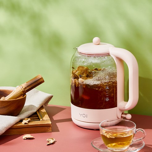 스타일, 기능성, 편리성을 갖춘 Yoai 쾌속 무선 포트 전기주전자