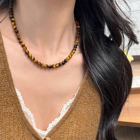 답답한 일상, 행운을 부르는 나만의 주문: 붓다베스트 호안석 염주 목걸이 솔직 후기 염주목걸이