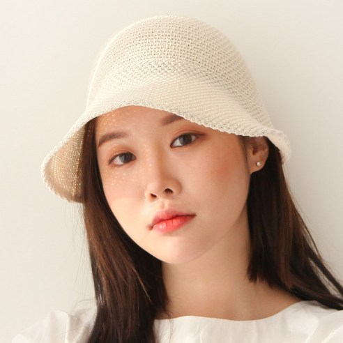 바비수 브릿미 리본 썸머 보넷햇