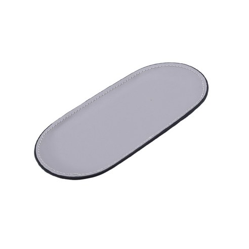 대한 가죽 메탈 인테리어 트레이, 03 그레이