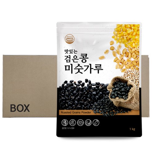 배대감 맛있는 검은콩미숫가루, 1kg, 2개