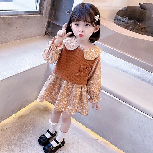 Junior 時尚 女孩 服裝 裙子 套裝 女孩 女孩 初中 9歲以上