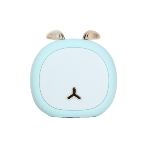 에덴마켓 루돌프 토끼 밝기조절 USB 충전식 터치 무드등, 토끼 블루