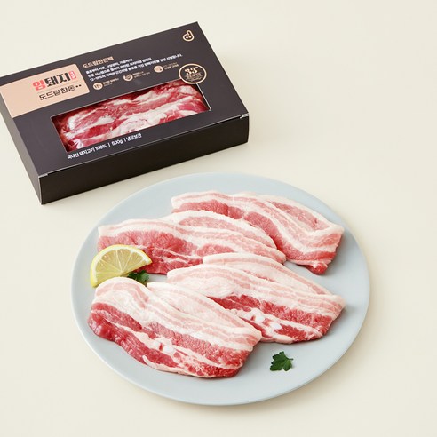 도드람한돈 암퇘지 삼겹살 구이용 (냉장), 500g, 1개