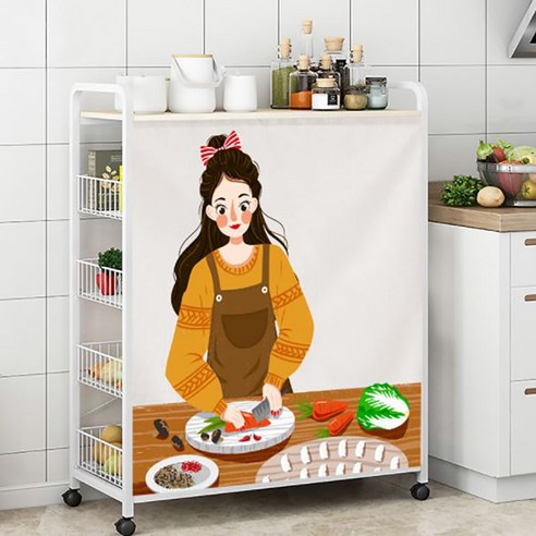 디엠코퍼레이션 알럽홈 모던 프린팅 캐비닛 커튼, TYPE9