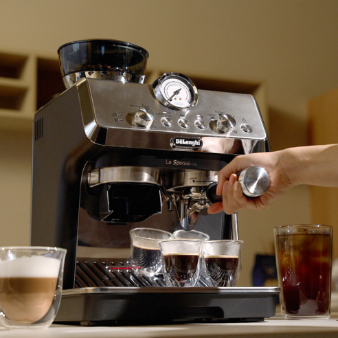 드롱기 반자동 커피머신 아르떼 - 프리미엄 에스프레소를 집에서 즐기세요!