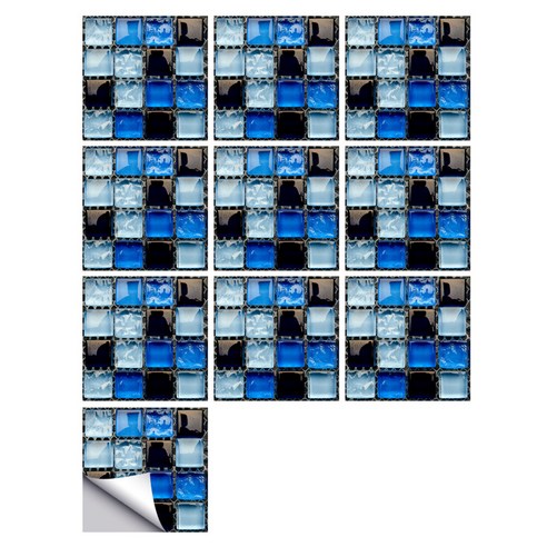 피삼십일 모자이크 타일 시트지 10p, 17