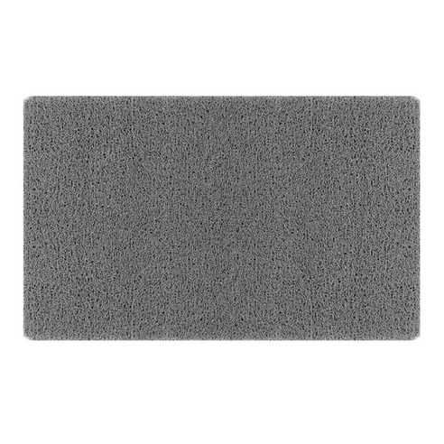 아바드 욕실 미끄럼방지 베이직 코일 매트 80 x 120 cm, 그레이, 1개