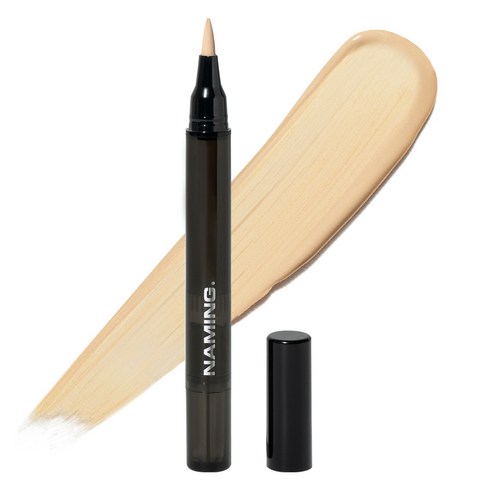 네이밍 스킨 핏 컨실러 브러쉬 2.2ml, N02 아이보리, 1개