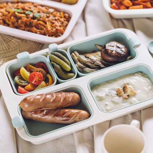 균형 잡힌 식단을 위한 스마트한 선택, 네스틱 원플레이트 유아식판