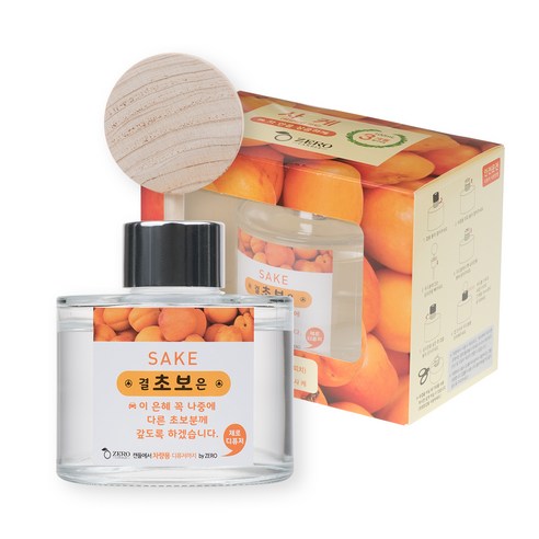제로캔들 차량용 디퓨저 100ml, 사케, 1개