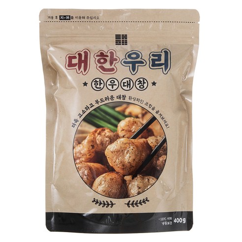 대한우리 한우대창 (냉동), 400g, 2팩