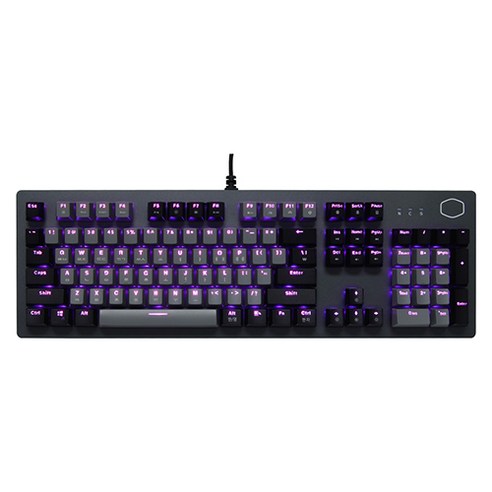 쿨러마스터 CK352 Gaming Mechanical Keyboard, 스페이스 그레이(청축), 일반형