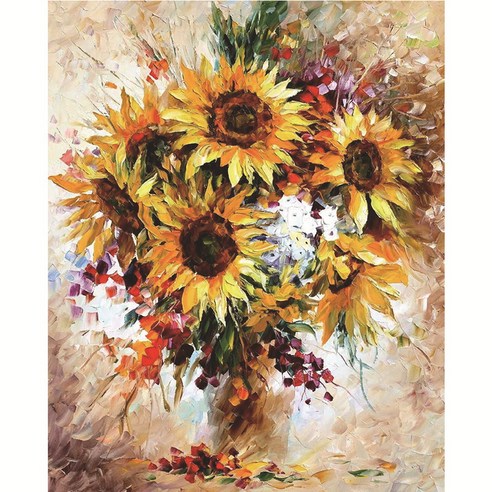 미카엘그라운드 디지털 유화 풍경화 그리기 세트 40 x 50 cm, PY-0040, 1개