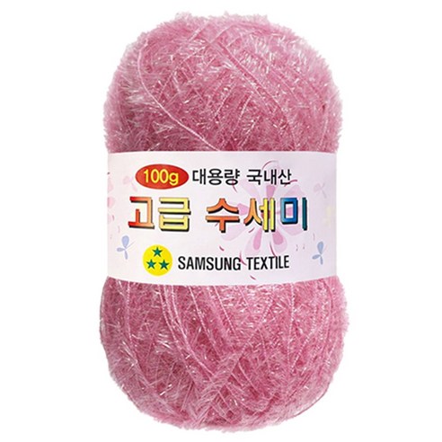 yarna 대용량 고급 수세미 100g, 157딸기라떼, 1개