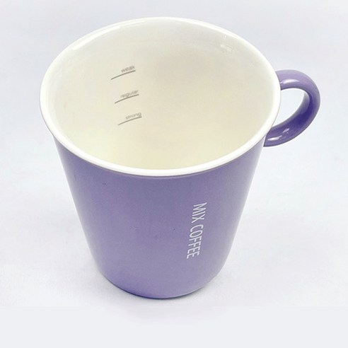 파울러스 뉴 믹스 커피 머그잔, 퍼플, 1개