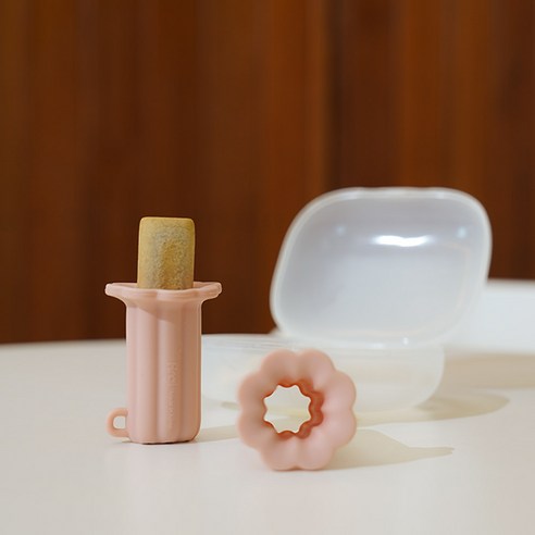 우리 아기 첫 간식, 퍼기 츄러스 티딩러스크 홀더로 안전과 즐거움을 선물하세요!