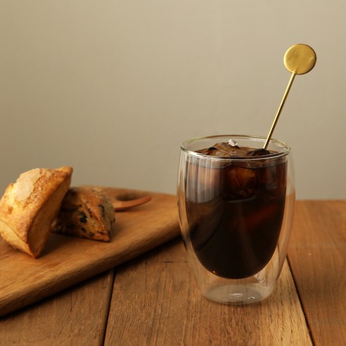 우아함과 기능성이 조화를 이룬 삼호유리의 더블레이어드 이중유리컵